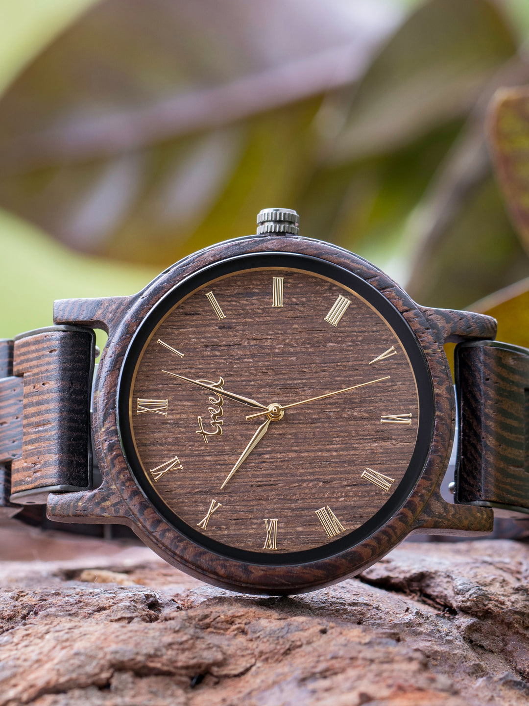 Treed Dusk Wenge wood with wenge wood dial Wooden Watch for men and women