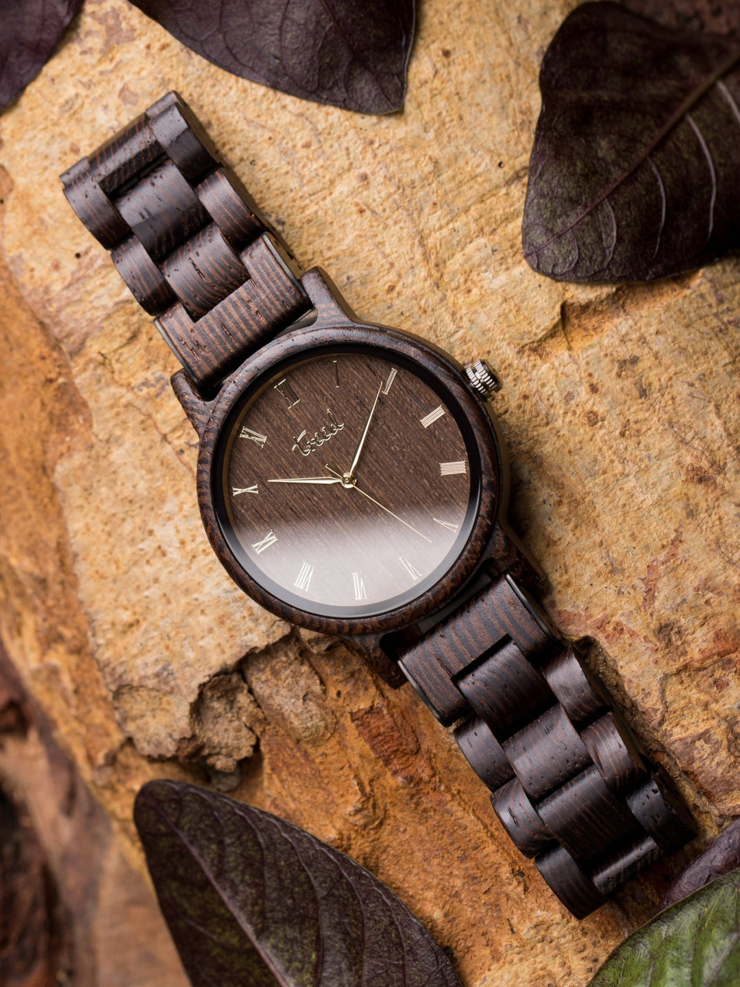 Treed Dusk Wenge wood with wenge wood dial Wooden Watch for men and women