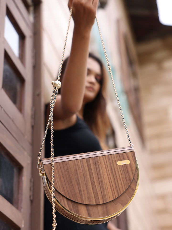 treed_ornate_walnut_wood_luxury_handbag_for_women_Wooden_Handbag